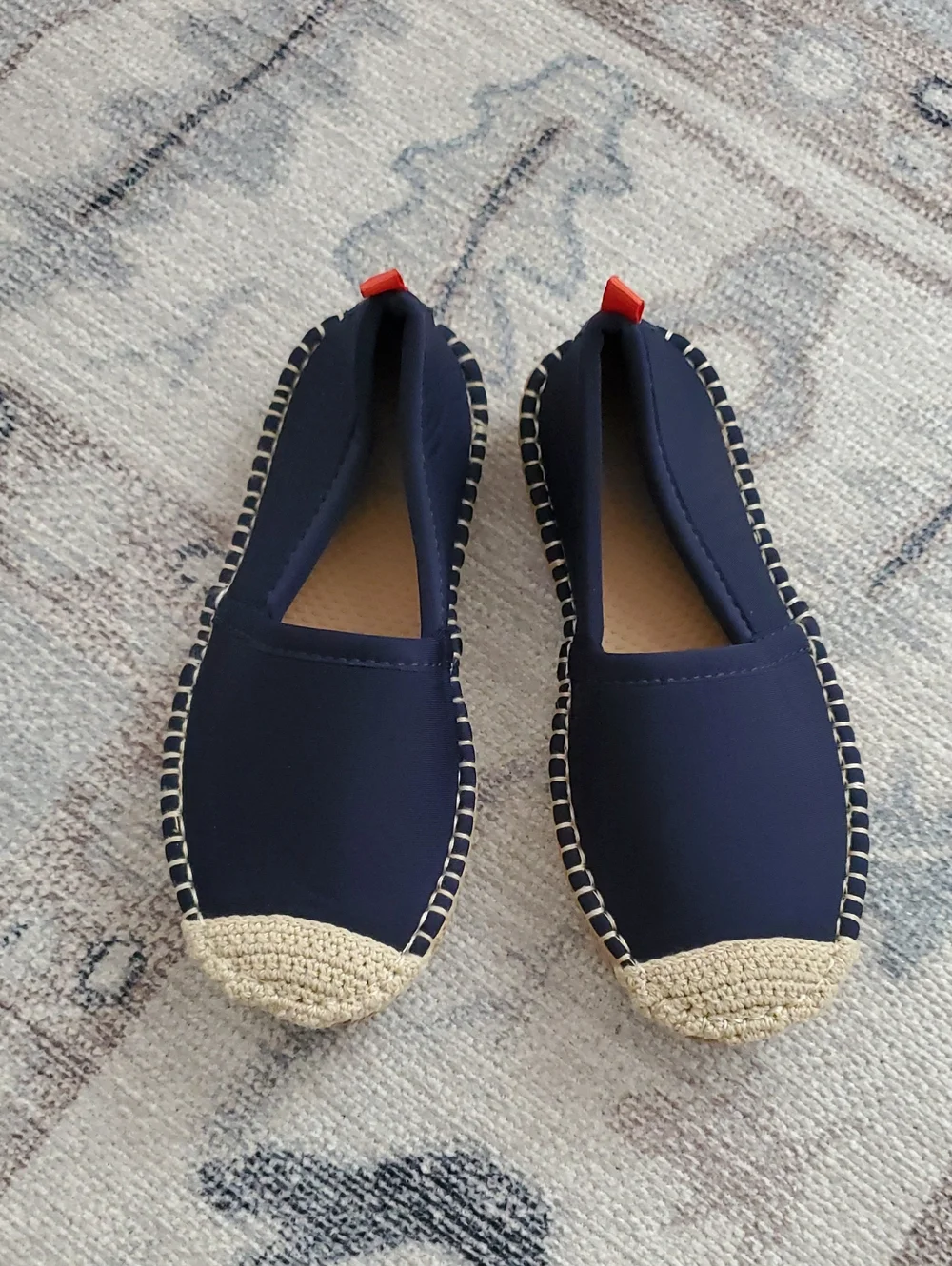 Sea Star Navy Beachwear Beachcomber Espadrille Shoes Kids Sz12